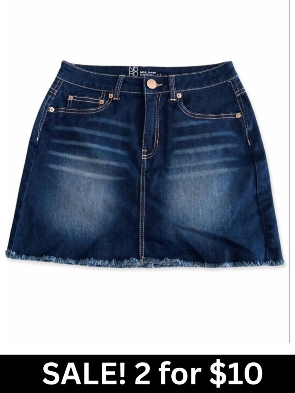 NOBO Denim Stretch Skirt